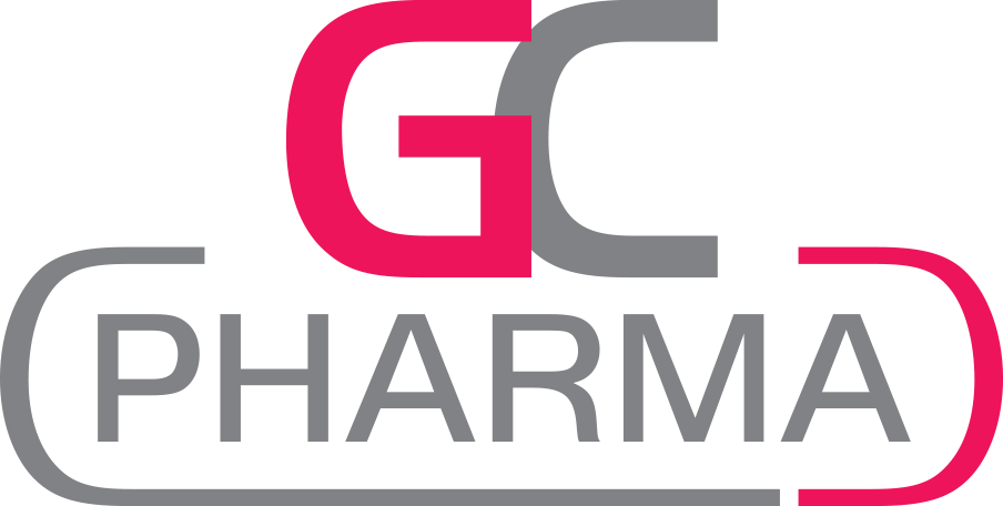 Logo spoločnosti GC Pharma group s.r.o.